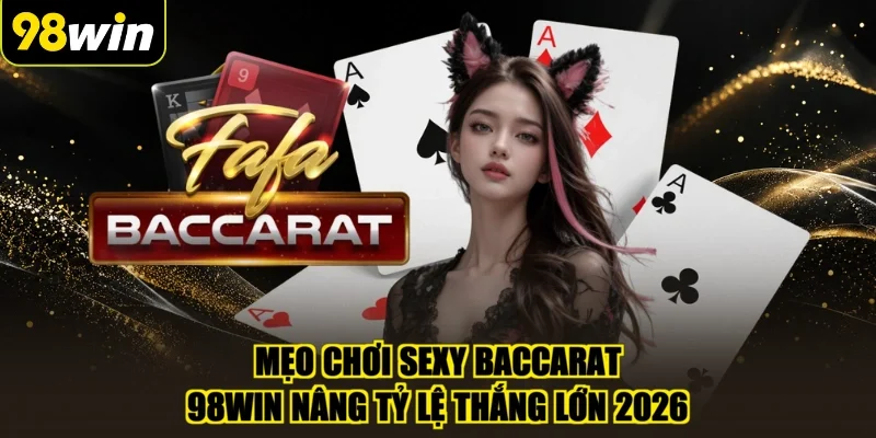 Mẹo Chơi Sexy Baccarat 98WIN Nâng Tỷ Lệ Thắng Lớn 2026